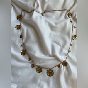 Saks fifth Avenue coin floral belt